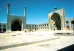 Two of the Four Iwan of the Friday Mosque in Isfahan.