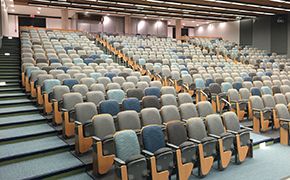 Lecture hall with a seating capacity greater than 100.