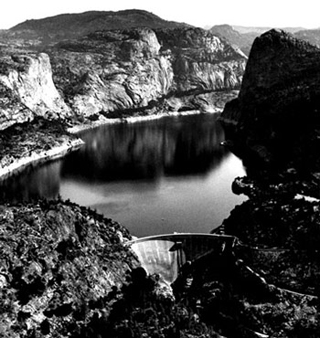 Hetch Hetchy Reservoir.