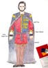 Drawing of a student-designed costume.