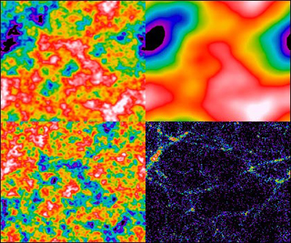 Cold hot dark matter model.